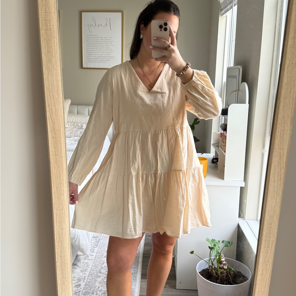 Babydoll Cream Dress